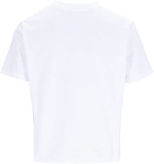 CASABLANCA Ski Gedrukt T-shirt Wit - M