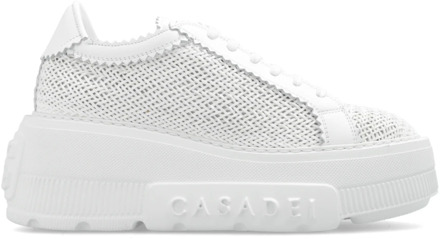 Casadei ‘Nexus Hanoi’ platform sneakers Casadei , White , Dames - 40 Eu,41 Eu,37 EU
