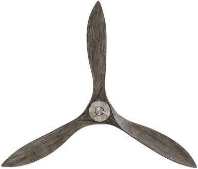 CasaFan Plafondventilator Eco Airscrew 152 cm chroom geborsteld chroom, donker hout