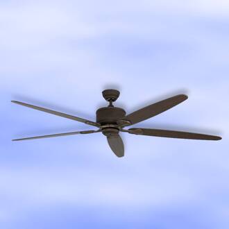 CasaFan Vijfbladige plafondventilator Eco Elements bruin antiek bruin, antiek eiken, notenhout