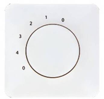 CasaFan Wandschakelaar voor plafondventilatoren wit