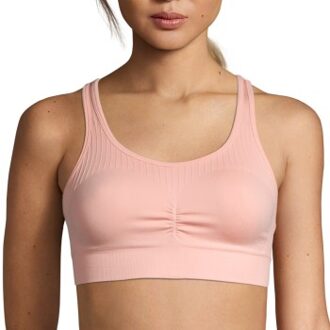 Casall Soft Sports Bra Beige,Zwart,Roze - Small