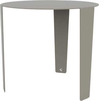 CASCADO Bijzettafel - Zijde grijs / Groot - Ø50cm x 45cm (Hoogte)
