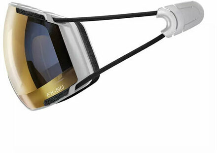 Casco FX-80 Vautron+ zilver skibril - Magnetic link - Meekleurend (Photochromic) cat. 1-3 (❄/☁/☀) & Polariserend