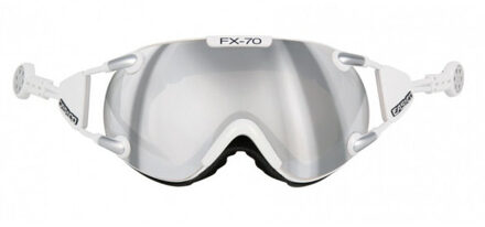 Casco Skibril Casco fx-70 carbonic - Wit - mirror cat. 2 - (☁/☀)