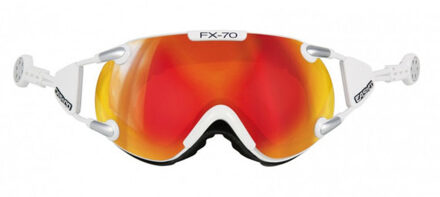 Casco Skibril Casco fx-70 carbonic - Wit - mirror cat. 2 - (☁/☀)