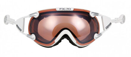 Casco Skibril Casco fx-70 vautron - Wit - photochromic cat. 1-3 -(☁/❄)