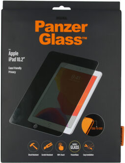 Case Friendly Apple iPad (2021/2020) Screenprotector Privacy Glas