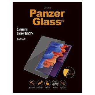 Case Friendly Samsung Galaxy Tab S8 Plus/S7 Plus Screenprotector Glas