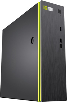 Case SFF - Intel Core i5-4e Generatie - 8GB RAM - 256GB SSD - Windows 10 Zwart - small