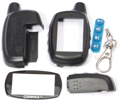 Case Voor Cenmax ST-7A Russische Lcd Afstandsbediening Voor Cenmax ST7A 7A Lcd Sleutelhanger Auto Afstandsbediening 2-Weg auto Alarm Systeem