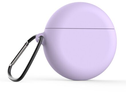 Case Voor Huawei Freebuds 3 Draadloos Opladen Case Zachte Siliconen Beschermhoes Accessoires Case Voor Huawei Freebuds 3 Tas paars