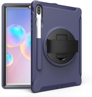 Case Voor Samsung Galaxy Tab S6 10.5 "T860 Tablet Case Shockproof Armor Heavy Duty Hard Case Voor Samsung tab T860 Stand Case paars