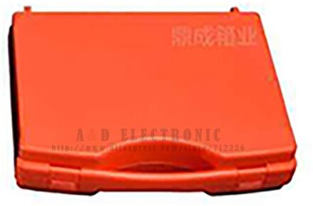 Case voor Shure SLX24 PGX24 draadloze microfoon Twee kleur Licht plastic doos rood met sponge