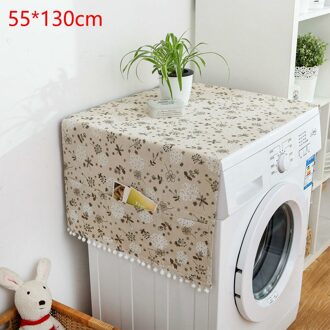 Case Wasmachine Cover Huishoudelijke Met Zakken Accessoires Stofdicht Wasbaar Voor Keuken Wasmachine Deksel Protector Bloemen Opslag 4