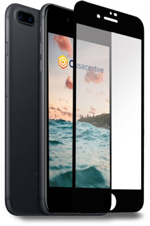 Casecentive Glassscreenprotector 3D full cover - Glasplaatje - iPhone 7 / 8 Plus