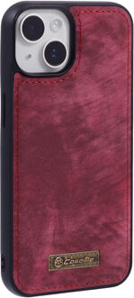 Caseme iPhone 14 hoesje - Backcover - Rood