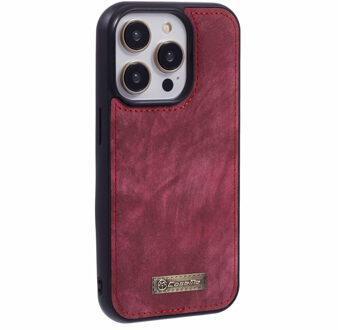 Caseme iPhone 14 Pro hoesje - Backcover - Rood