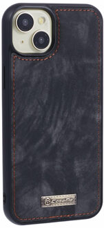 Caseme iPhone 15 Plus hoesje - Backcover - Zwart
