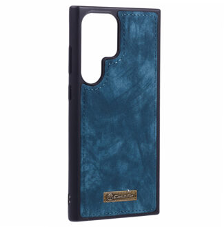 Caseme Samsung Galaxy S23 Ultra hoesje - Backcover -Blauw