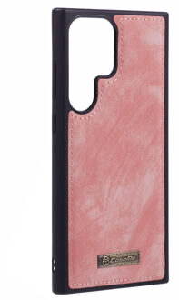 Caseme Samsung Galaxy S23 Ultra hoesje - Backcover - Lichtroze