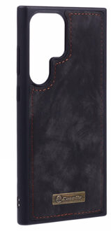 Caseme Samsung Galaxy S23 Ultra hoesje - Backcover - Zwart