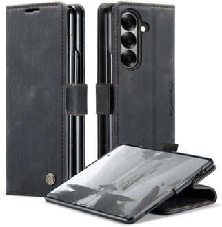 Caseme Samsung Galaxy Z Fold 7 bookcase stand hoes - Zwart