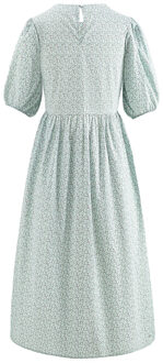 Casey-jurk van katoenen poplin in groen - XS