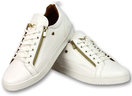Cash Money Heren Sneaker CMP White Gold- CMS97 - White - Maten: 41