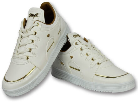Cash Money Hoge Sneakers Online - Mannen Sneaker Luxury White - CMS71 - Wit - Maten: 40