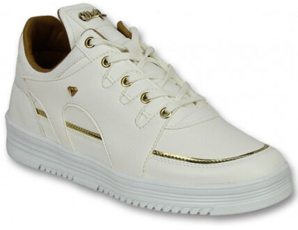 Cash Money Hoge Sneakers Online - Mannen Sneaker Luxury White - CMS71 - Wit - Maten: 44
