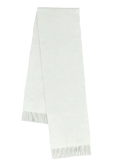 Cashmere Sjaal Mulberry , White , Dames - ONE Size