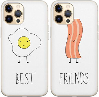 Casimoda Best friends hoesjes - Ei & bacon Multi