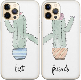 Casimoda Best friends hoesjes - Plants are friends Groen