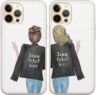 Casimoda Best friends siliconen hoesjes - Vriendinnen Multi