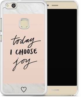 Casimoda Huawei P10 Lite hoesje - Choose joy Roze