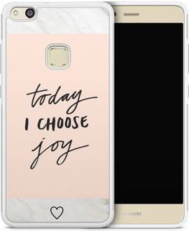 Casimoda Huawei P10 Lite hoesje - Choose joy Roze