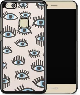 Casimoda Huawei P10 Lite hoesje - Eyes on you Blauw