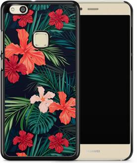 Casimoda Huawei P10 Lite hoesje - Flora Rood, Groen