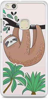 Casimoda Huawei P10 Lite hoesje - Luiaard Roze, Groen