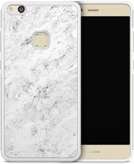 Casimoda Huawei P10 Lite hoesje - Marmer grijs Grijs/zilverkleurig