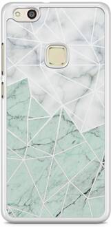Casimoda Huawei P10 Lite hoesje - Marmer mint mix