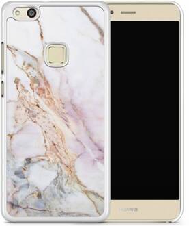 Casimoda Huawei P10 Lite hoesje - Parelmoer marmer Multi