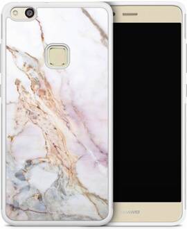 Casimoda Huawei P10 Lite hoesje - Parelmoer marmer Multi