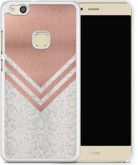 Casimoda Huawei P10 Lite hoesje - Rose gold snake