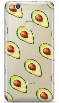 Casimoda Huawei P10 Lite siliconen hoesje - Avocado Transparant