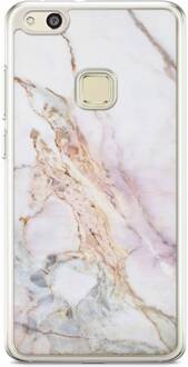 Casimoda Huawei P10 Lite siliconen hoesje - Parelmoer marmer Multi
