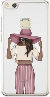 Casimoda Huawei P10 Lite siliconen hoesje - Summer girl Multi