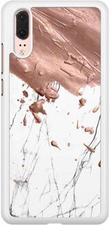 Casimoda Huawei P20 hoesje - Marble splash