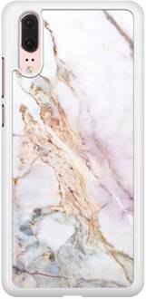 Casimoda Huawei P20 hoesje - Parelmoer marmer Multi